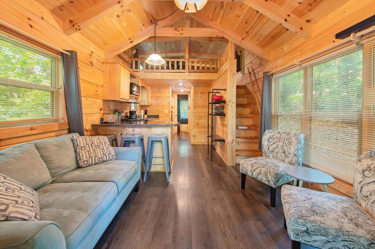 Eden Cabin Forested Tiny Home On Lookout Mtn تشاتانوغا المظهر الخارجي الصورة